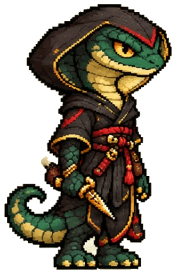 Orochi, side view