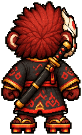 Ronin, back view